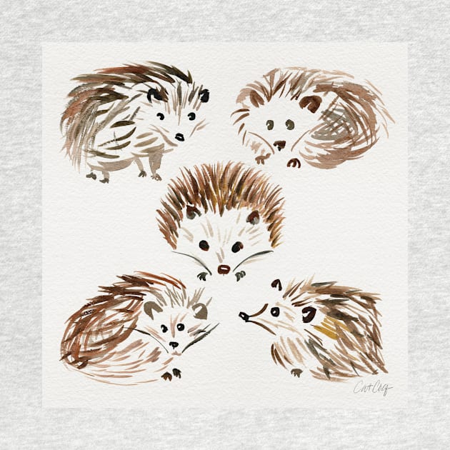 Hedgehogs by CatCoq